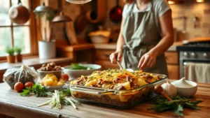 Easy Hamburger Potato Casserole Recipe Family Dinner