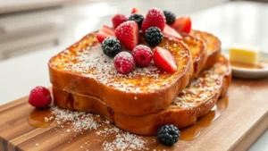Hawaiian Roll French Toast