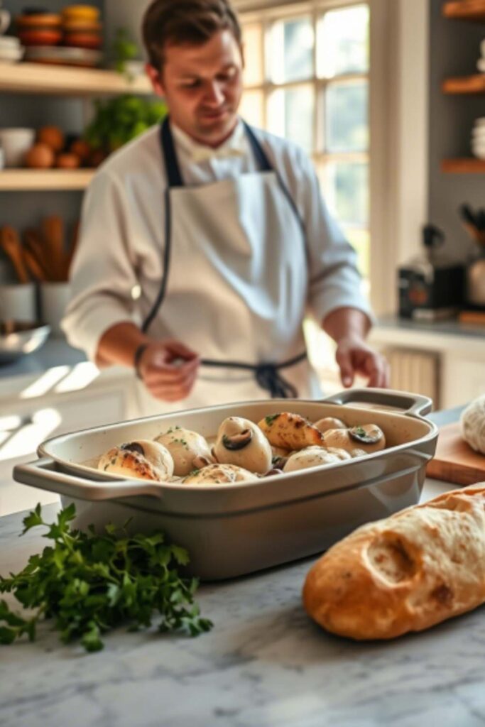 Casserole à la Normande