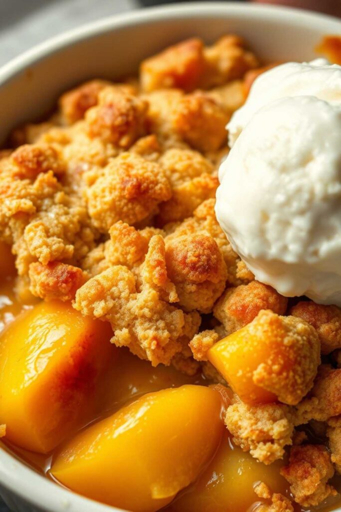 Easy Peach Cobbler