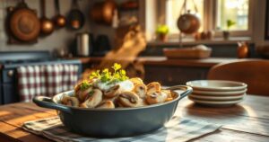 French Chicken Casserole à la Normande