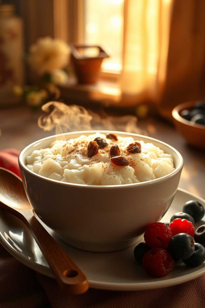 OLD FASHIONED RICE PUDDING
