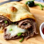Philly Cheesesteak Stromboli