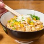 Street Corn Chicken Rice Bowl