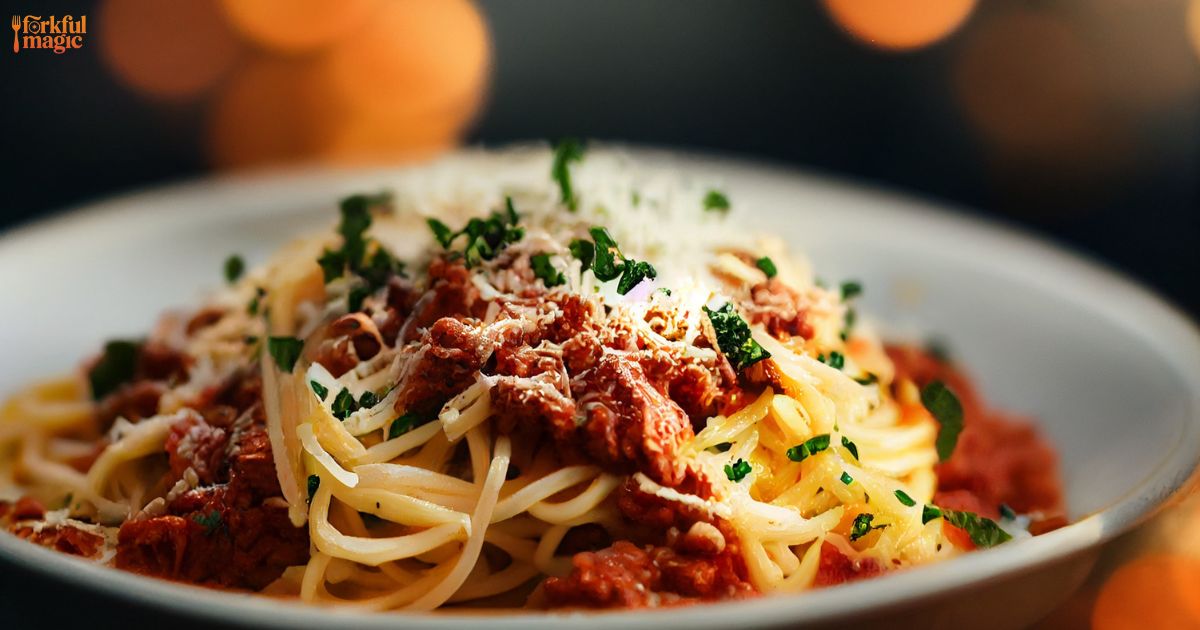 Baked Cream Cheese Spaghetti