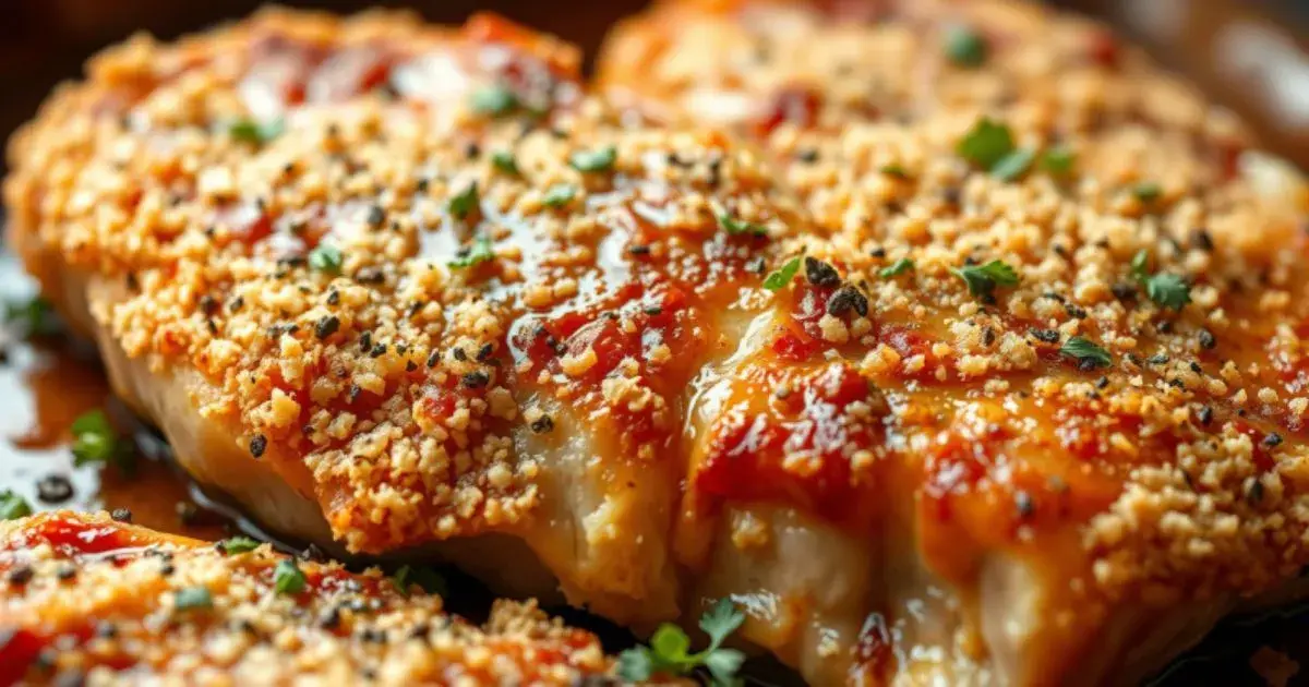 Parmesan Baked Pork Chops