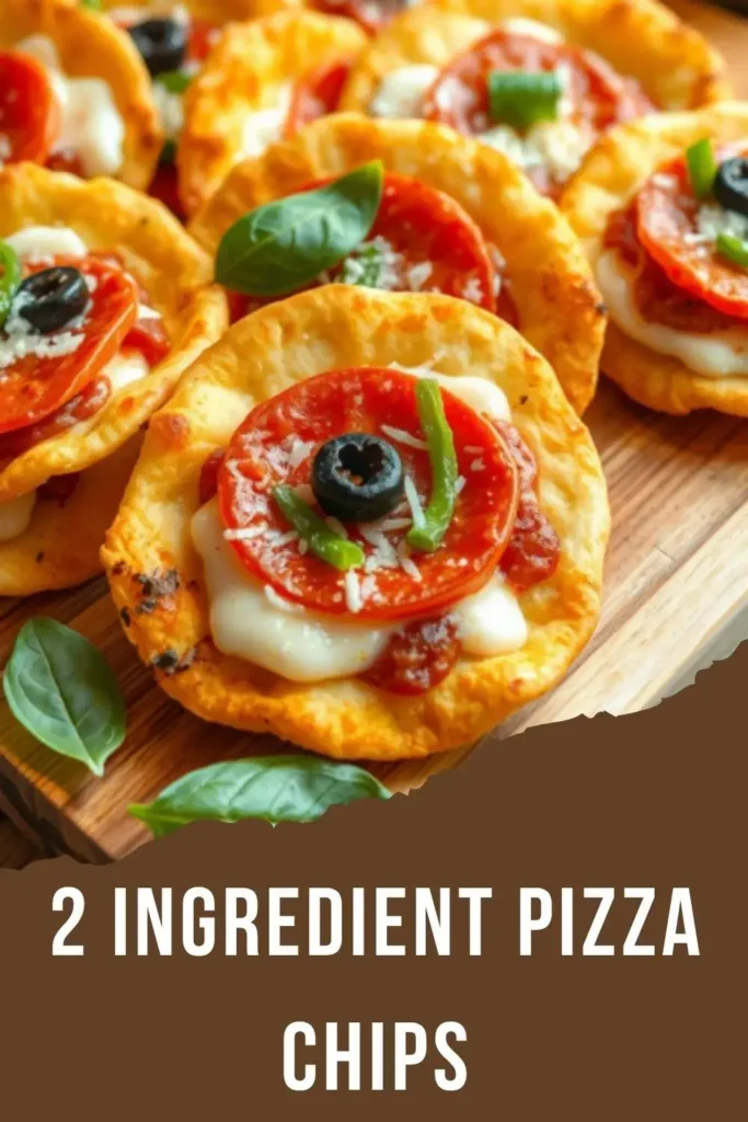 Pizza chips
