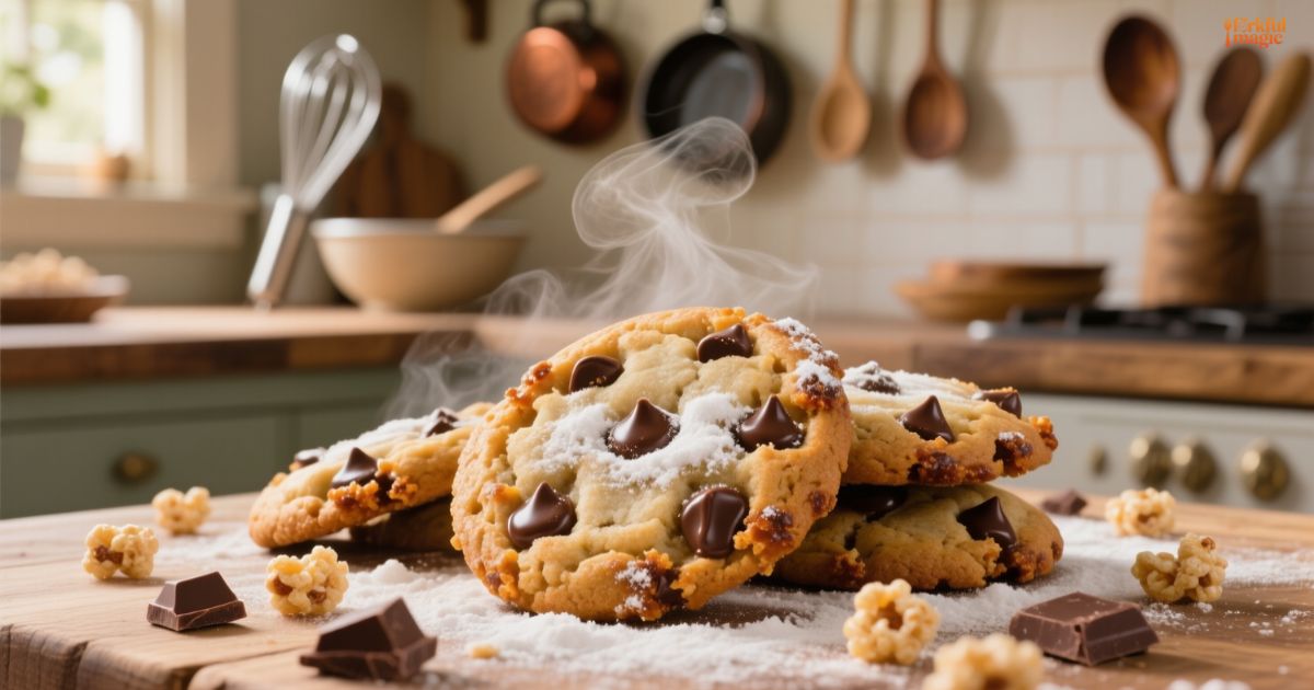 Rice Krispie Chocolate Chip Cookies