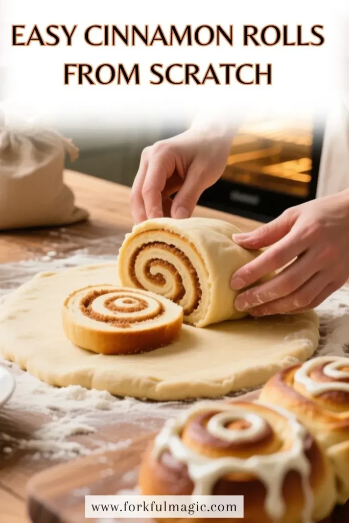 Easy Cinnamon Rolls From Scratch