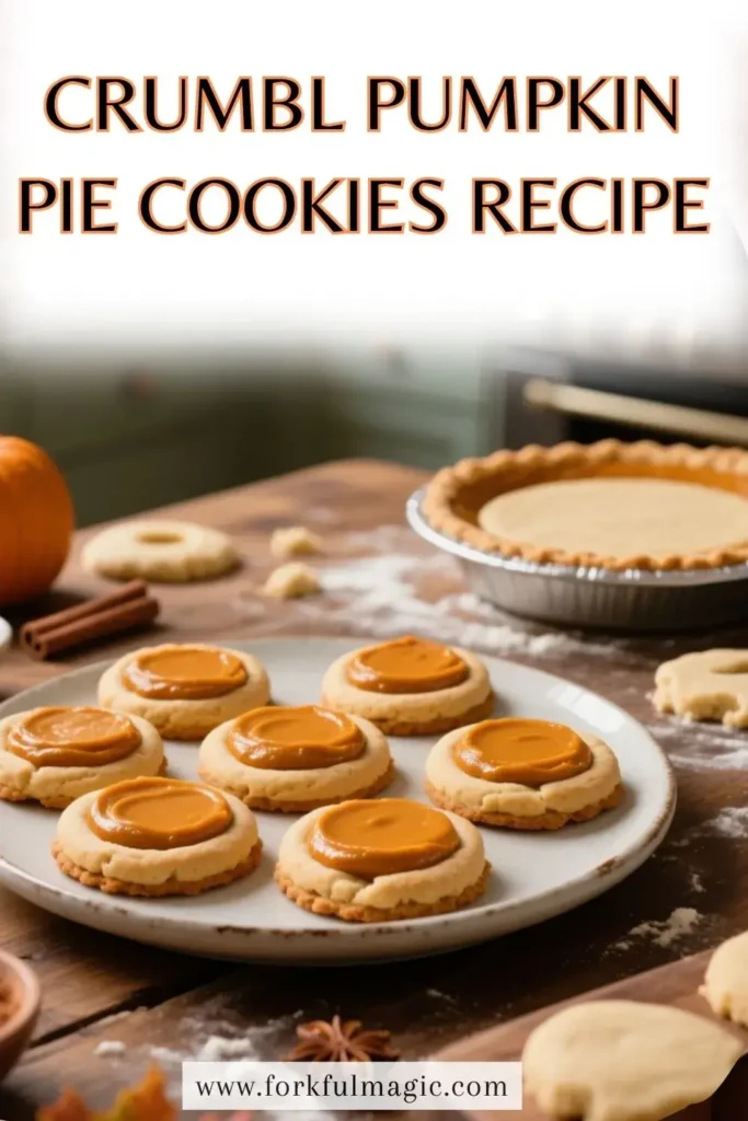 Pumpkin Pie Cookies