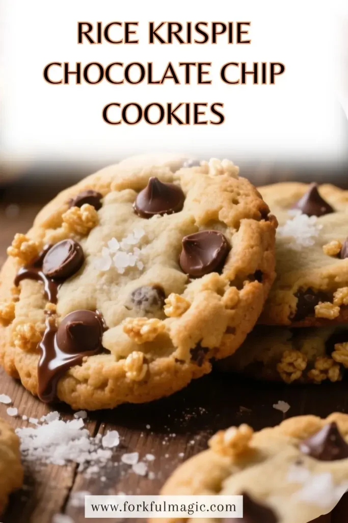Rice Krispie Chocolate Chip Cookies